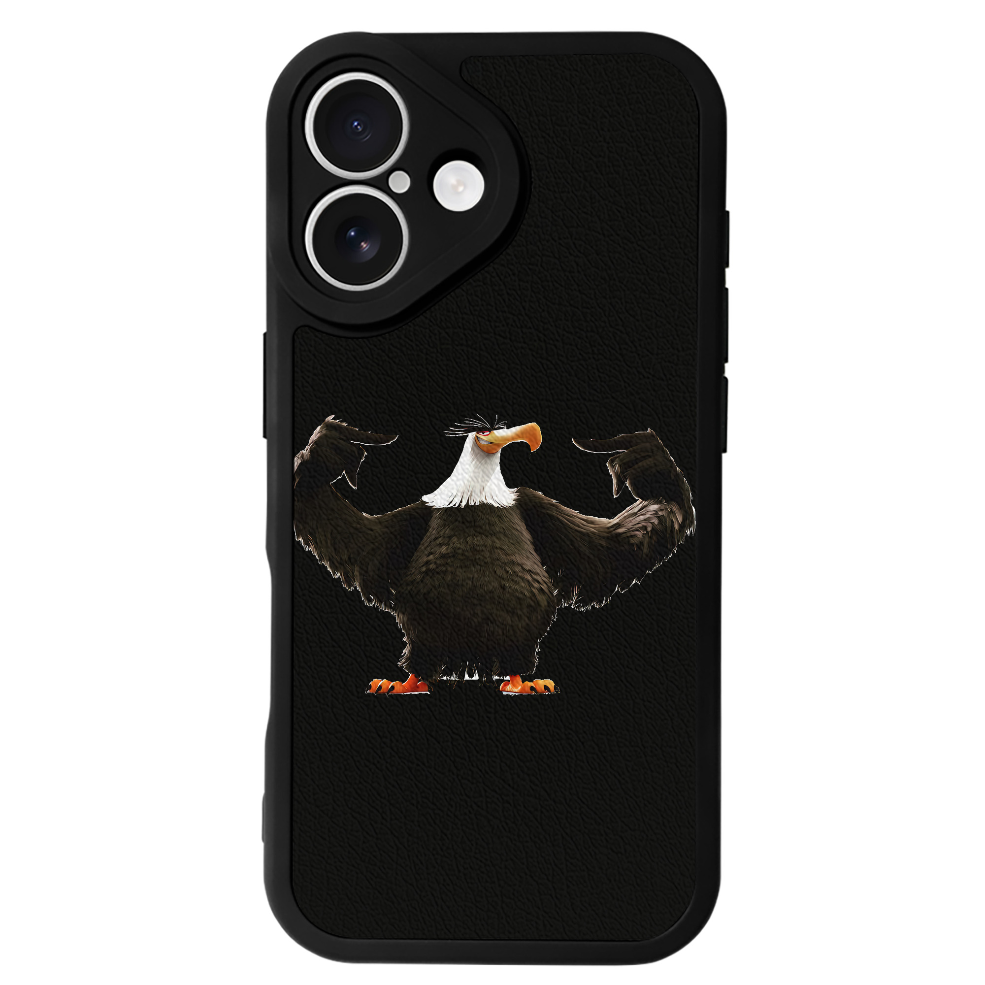 （画像用） Angry Birds アングリーバード 【iPhone 16シリーズ対応】シリコンスマホケース（レザー調） 材質：シリコン